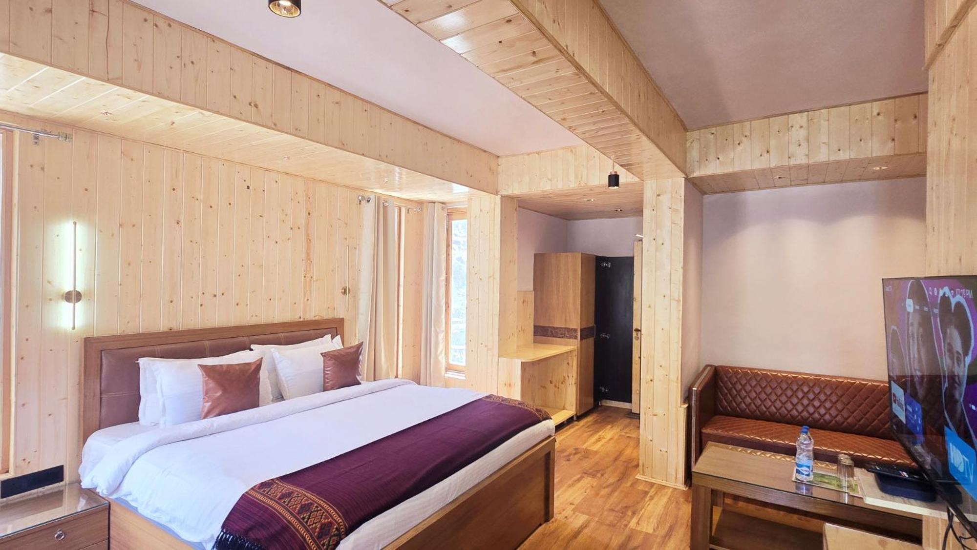 Hotel The Hillside Kasol Exterior foto